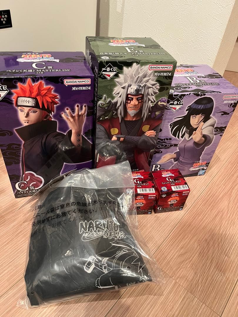 NARUTO 一番くじ　自来也、ペイン、ヒナタ 一番くじ NARUTO-ナルト- 疾風伝 輪廻の嘆きと平和の懸け橋｜一番くじ