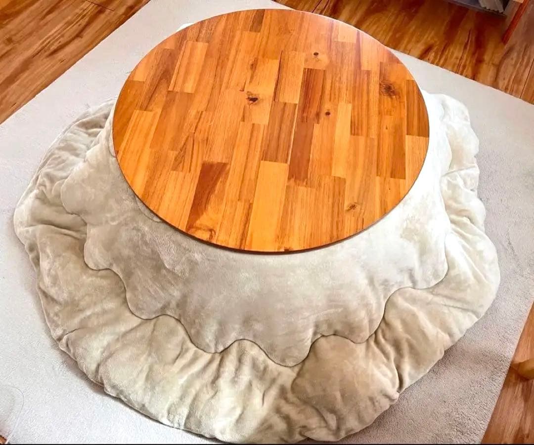 こたつセット　継ぎ脚　こたつテーブル　ちゃぶ台　80cm