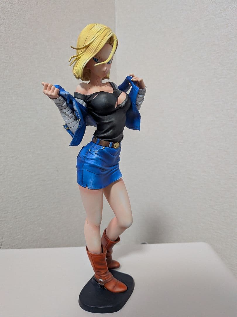 ドラゴンボール GLITTER＆GLAMOURS 18号 フィギュア リペイント