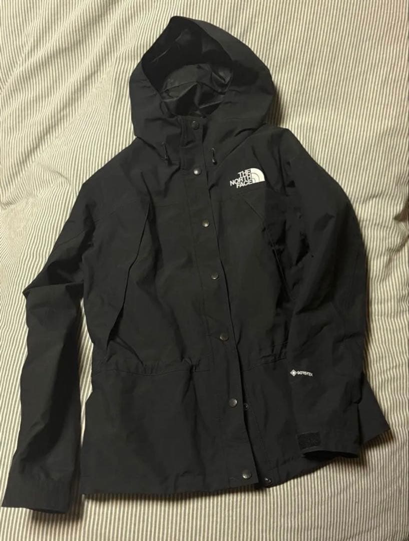 美品NORTH FACE GORE-TEX マウンテンライトジャケット ブラック