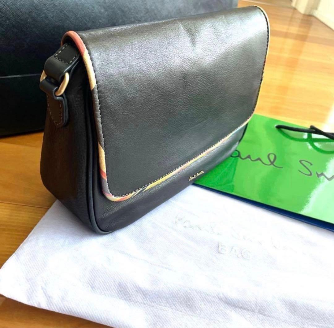 新品 Paul Smith ポールスミス ショルダーバッグ マルチストライプ