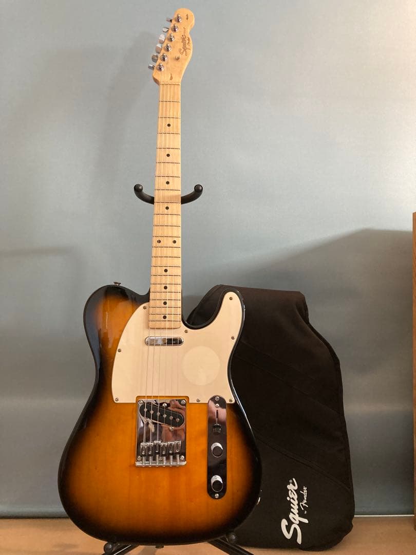 Squier スクワイアー　テレキャス　杢ネック　調整済み