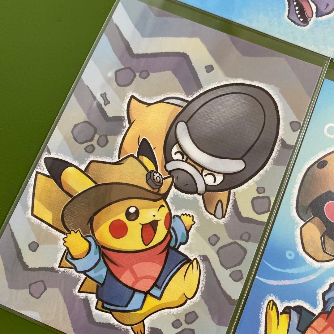 新品☆ポケモン化石博物館 限定ポストカード 6枚セット＊PG - メルカリ