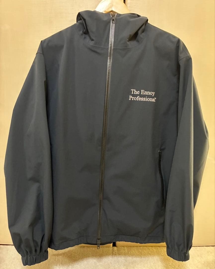 ENNOY エンノイ 3LAYER SHELL HOODIE 黒 Sサイズ 中古・古着通販】The Ennnoy Professional (ザ エンノイ