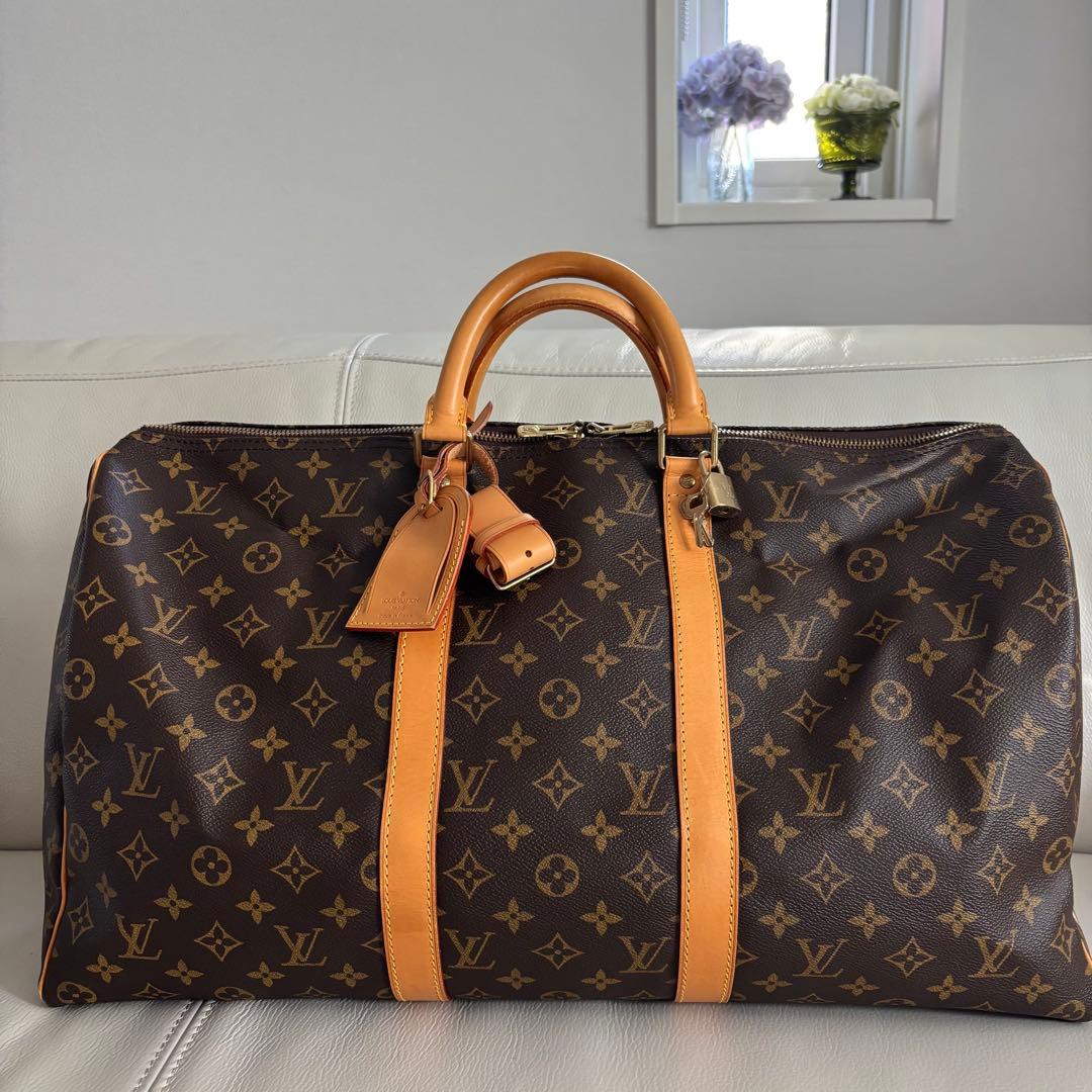 LOUIS VUITTON ルイヴィトン ボストンバッグ キーボル50 美品