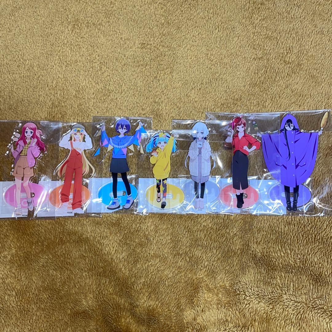 7点　劇場版　ゾンビランドサガ x OND PARK　キャンプ　アクリルスタンド OND PARK × 劇場版ゾンビランドサガ ゆめぎんがパラダイス』コラボ