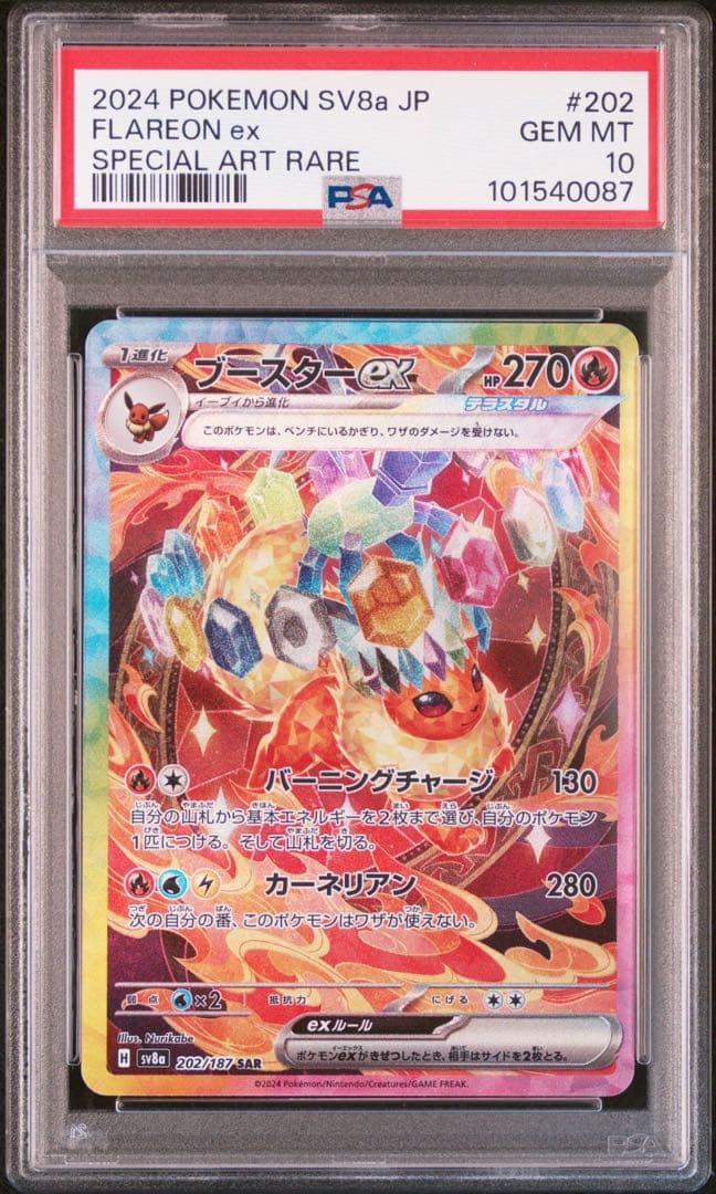 PSA10】 10連番 テラスタルフェス ブイズ SAR イーブイ進化 - メルカリ