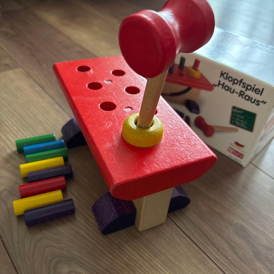 Walter Klopfspiel Hau-Raus 知育玩具 - メルカリ