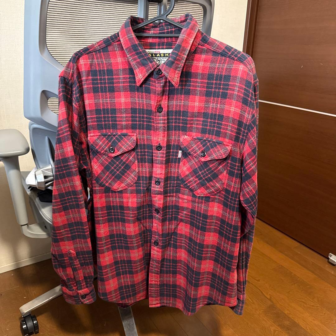 キムタク ☆リーバイス チェック ネルシャツ M 長袖 木村拓哉 - メルカリ