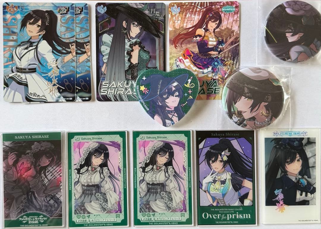 シャニマス 缶バッジ カード 白瀬咲耶 まとめ売り - メルカリ