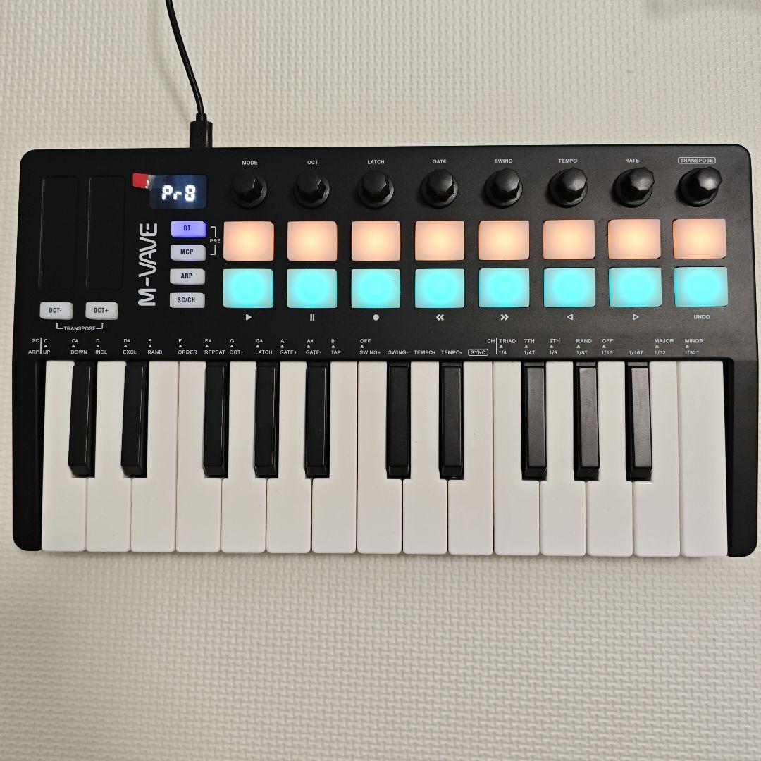 M-WAVE SMK-25 II MIDIキーボード