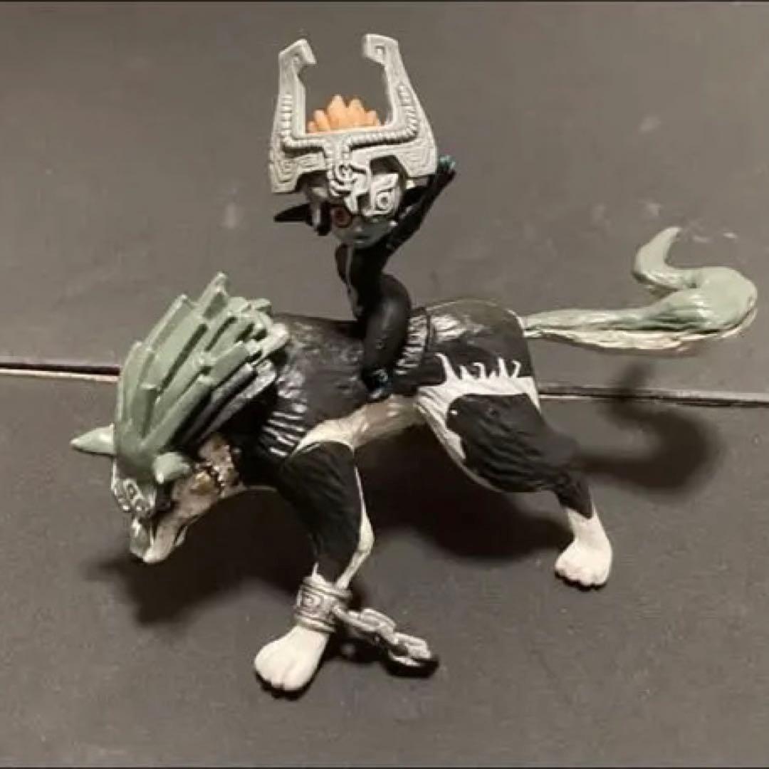 ゼルダの伝説 トワイライトプリンセス ウルフリンク フィギュア ミドナ
