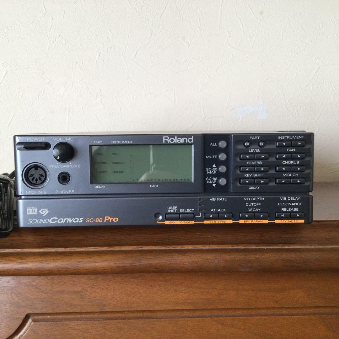 Roland音源モジュール　SC-88Pro