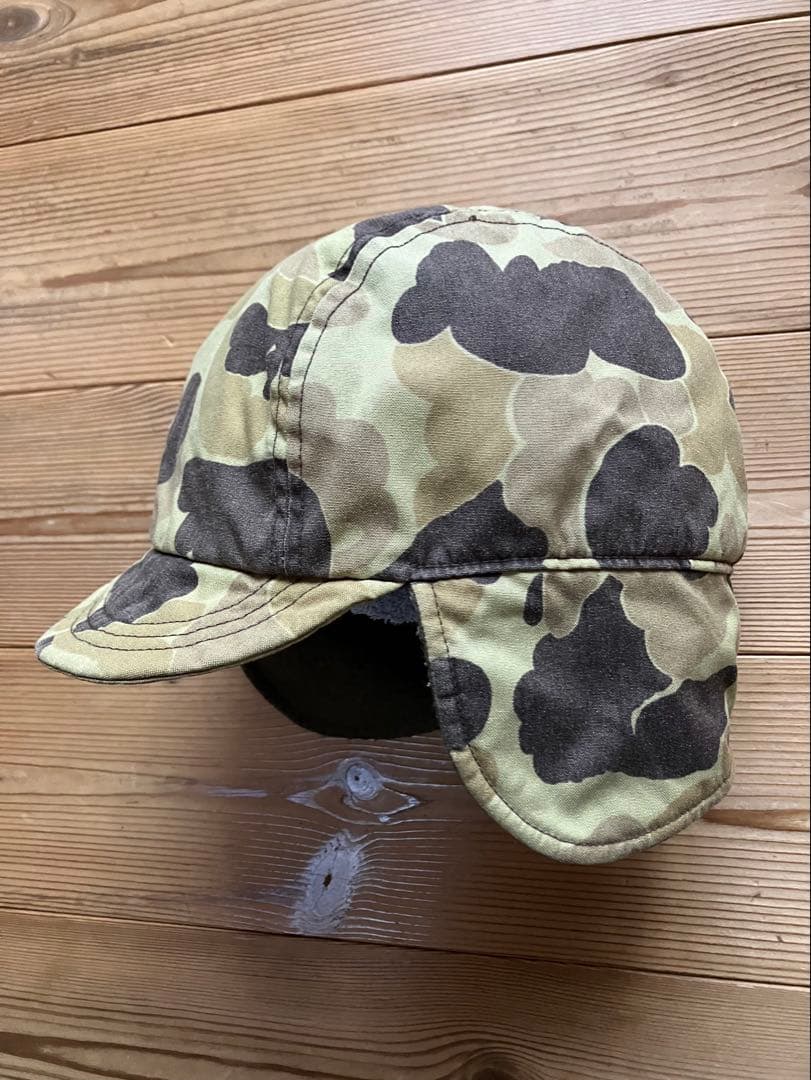 GORE-TEX 迷彩柄耳あて付きキャップ　ビンテージ 楽天市場】80s USA製 カベラス ゴアテックス 耳当て付き ダック