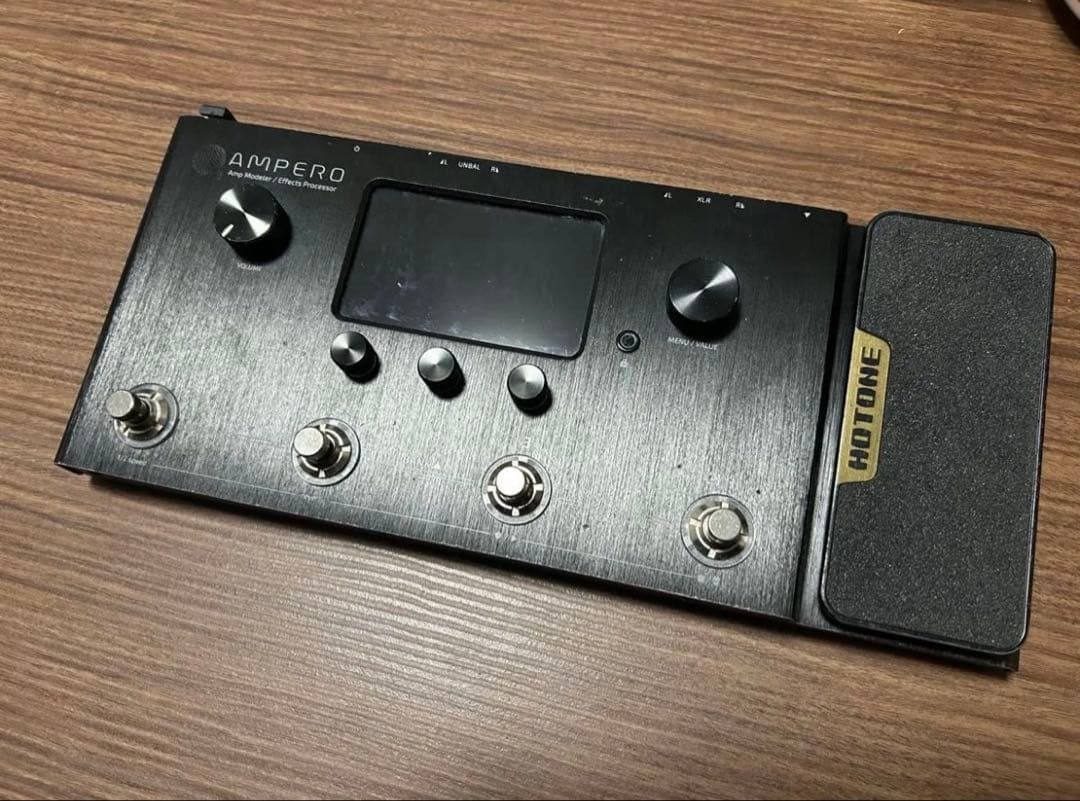 ギター hotone ampero