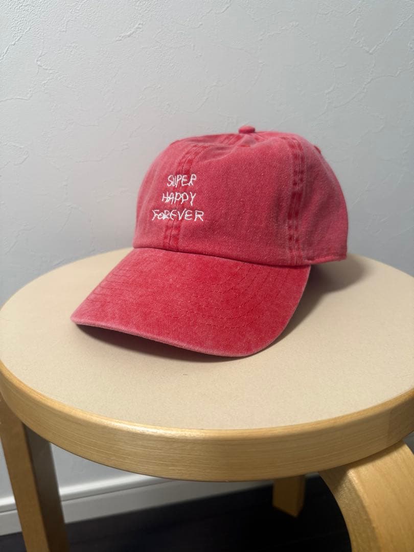 super happy forever キャップ　スーパーハッピーフォーエバー 映画『SUPER HAPPY FOREVER』 オリジナルキャップ スパハピ - メルカリ