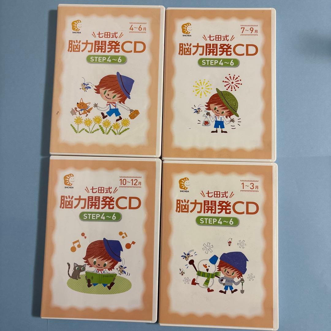 Y*u様 脳力開発CD　STEP4〜6 七田式　4月〜３月　1年間
