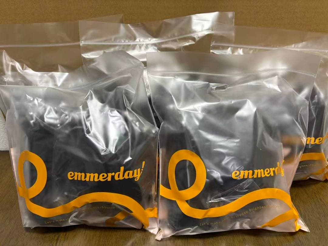 ⚪︎emmerday! ブラジャー５個セット ブラック　LLサイズ