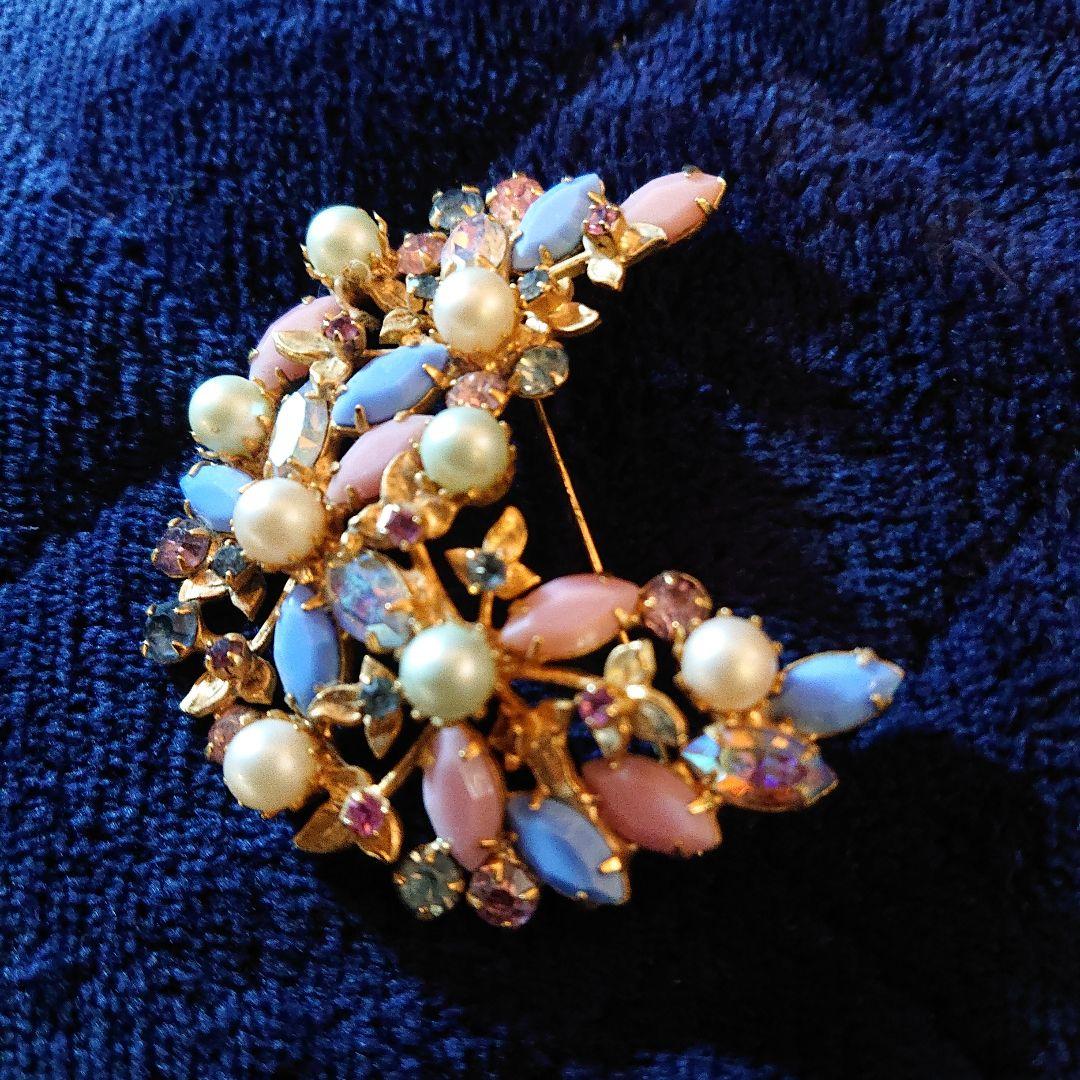 美品☆クレーマー(Krameer)40,50年代ニューヨークブランド、ブローチ 美品☆クレーマー(Krameer)40,50年代ニューヨークブランド、ブローチ