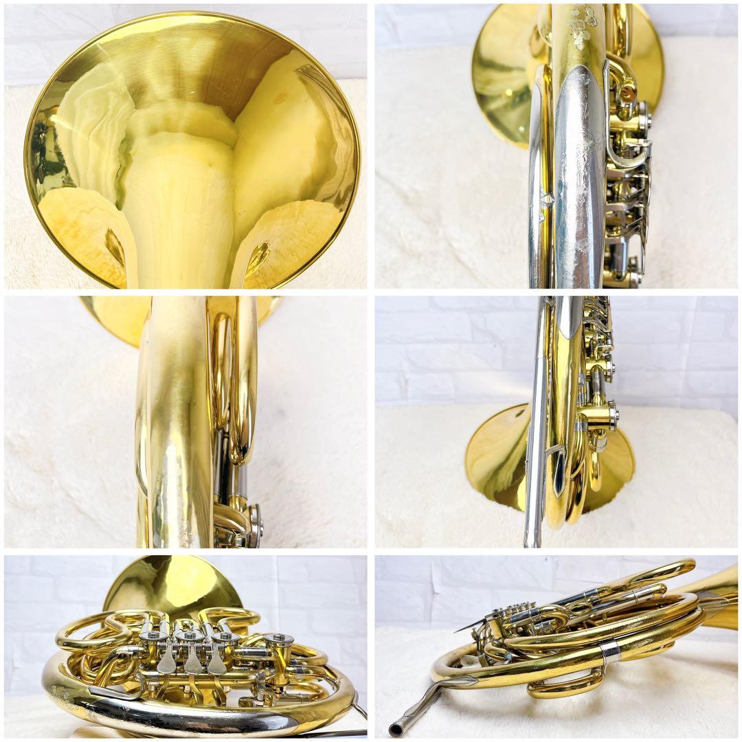 YAMAHA ヤマハ YHR-661 フルダブルホルン マウスピース付き - メルカリ