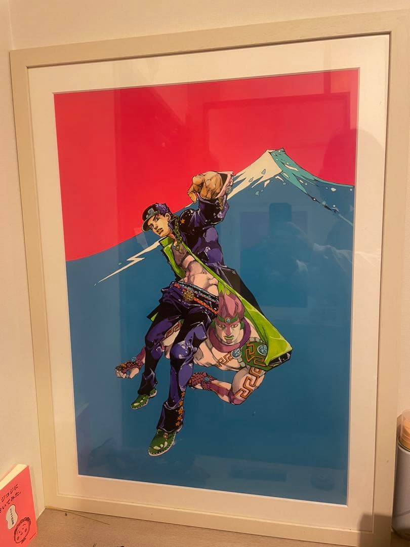 ジョジョ　複製原画 ジョジョ 複製原画 第二部 ジョセフ シーザー リサリサ ジョジョ展