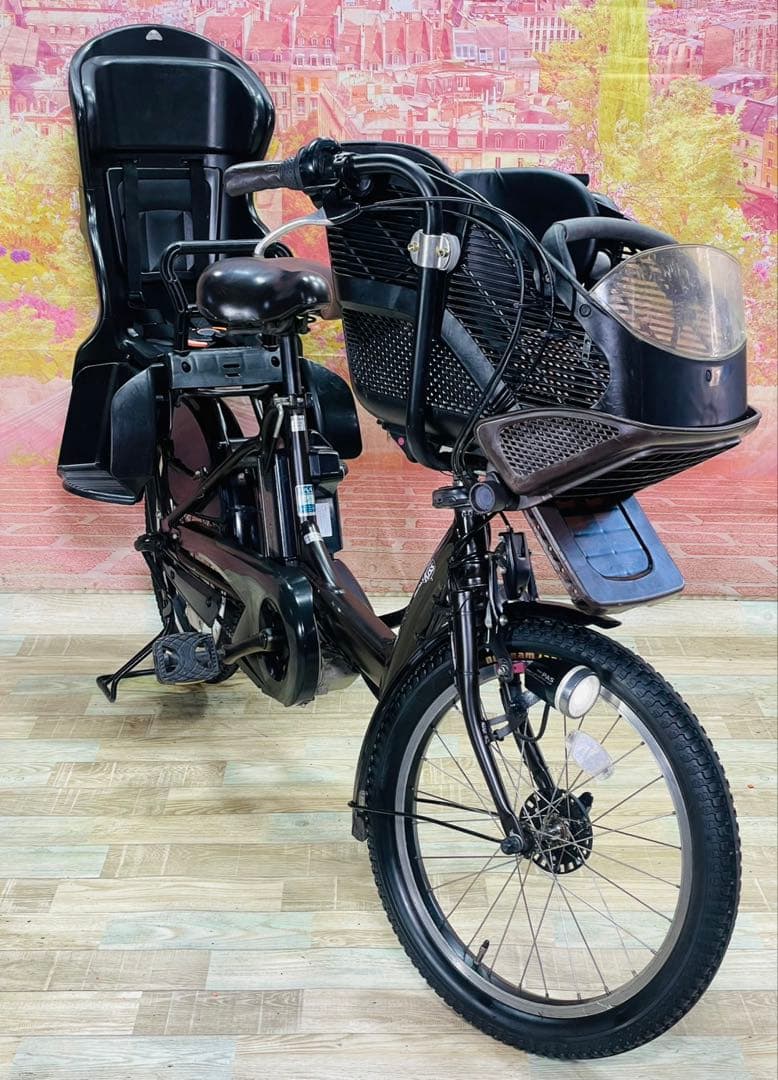ZK3468 電動自転車 ヤマハ パスキス 子供乗せ 20インチ 送料無料