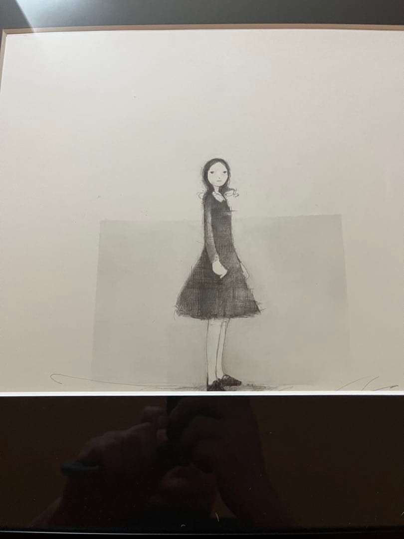 新品☆清水智裕 原画 ドローイング 現出 セブンギャラリー 藤井大丸