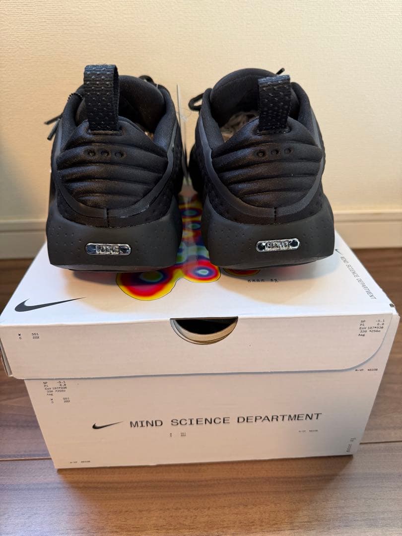 新品 NIKE MIND 002 27.5cm ブラック ナイキ マインド
