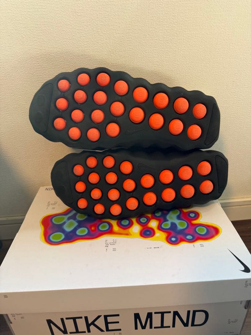 新品 NIKE MIND 002 27.5cm ブラック ナイキ マインド