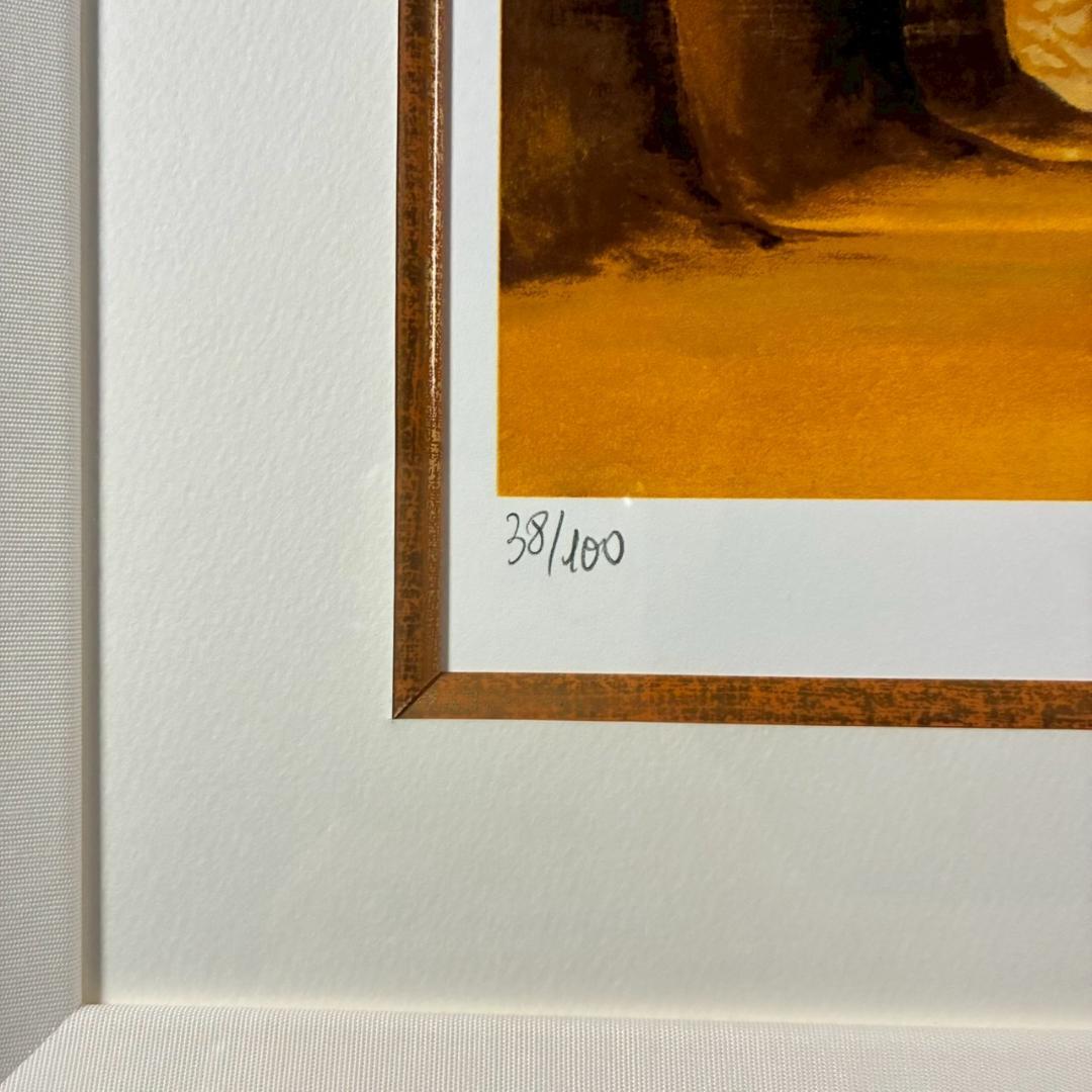 美品 ミッシェル・バテュ「フォーシーズン秋」シルクスクリーン 大作