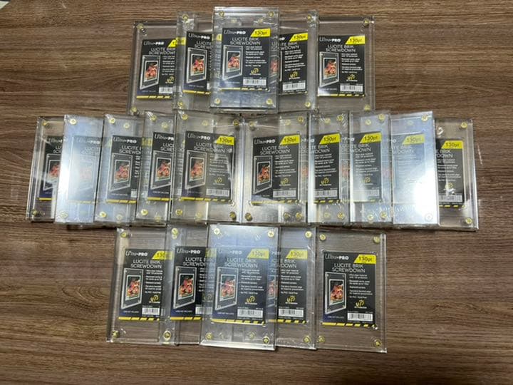 ルサイト ブリック スクリューダウン 130pt ウルトラプロ 20セット ウルトラプロ UV ルサイト・スクリューダウン 130pt プラスティック