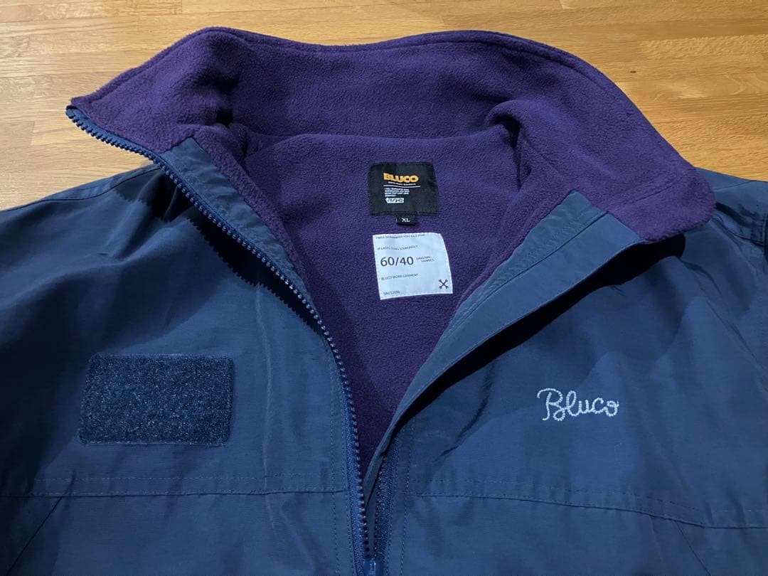 エ*ビ様 bluco シェルジャケット ネイビー