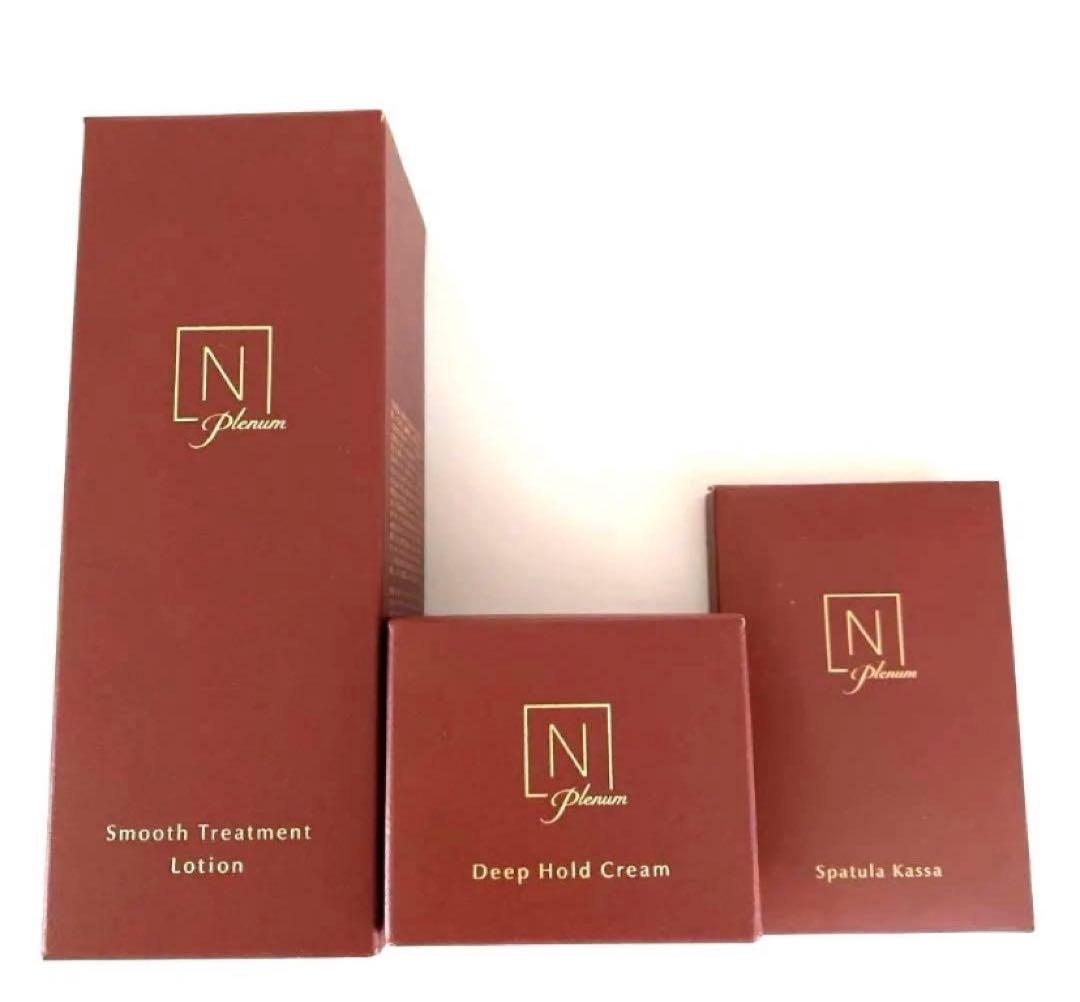 Nオーガニック プレナム　ローション、クリーム、スパチュラカッサ　Plenum