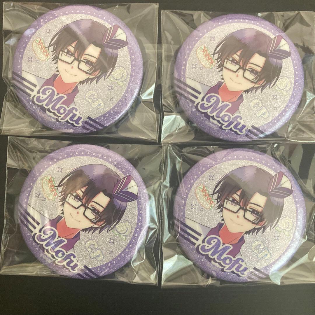 カラフルピーチ からぴち ダイナー もふくん 缶バッジ4個 - メルカリ