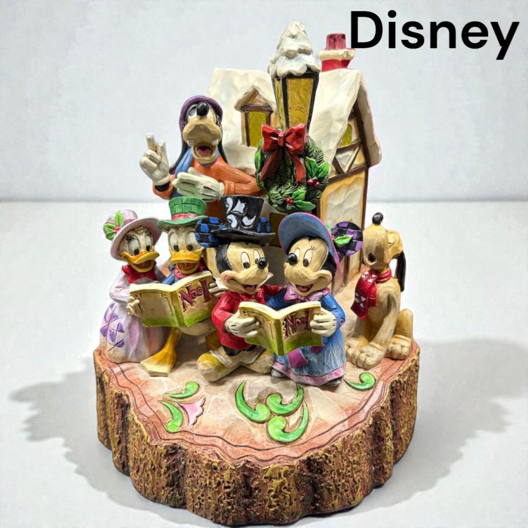 ディズニー Enesco Showcase “Holiday Harmony” Enesco: Disney Showcase - Holiday Mickey & Minnie | Sheldonet Toy