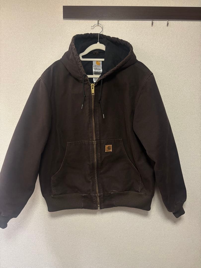 タイムセールCarhartt ブラウン アクティブジャケット L