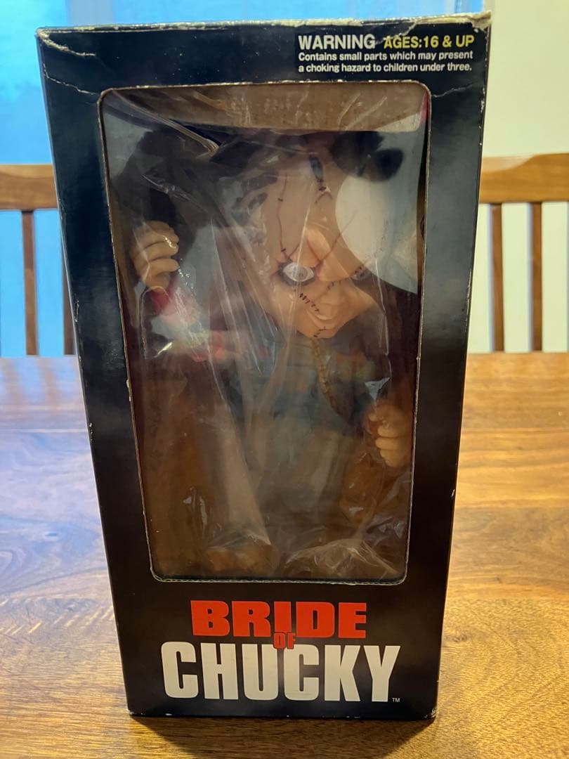 レア チャイルドプレイ チャッキー ボビングヘッドバンク フィギュア