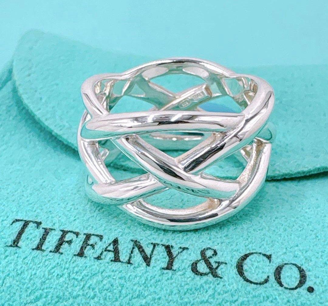 オールドティファニー ケルティックノット リング 13号 美品