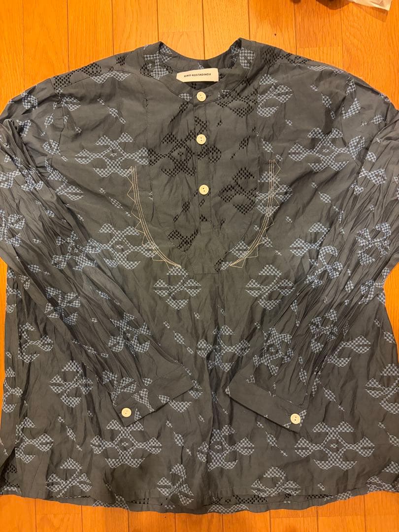 d*2様 Kiko Kostadinov 19SS Kutch Overshir Kiko Kostadinov SS19 00062019 'Kutch' Two-Tone Zip Jacket – HUIBEN