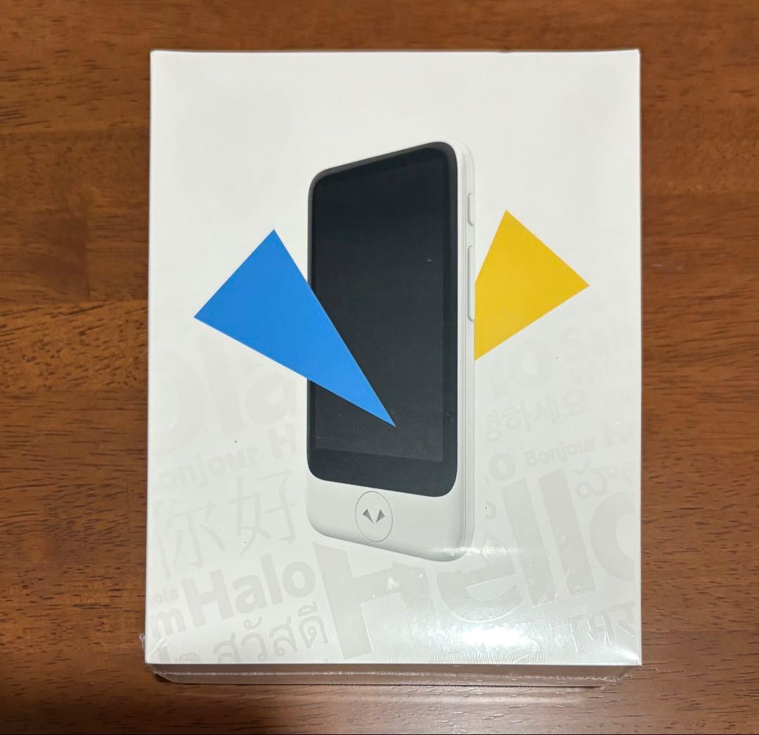 ポケトークPocketalk S2 Plus ホワイト 新品未開封 POCKETALK S2 Plus スタンダード グローバル通信(2年)付き ホワイト