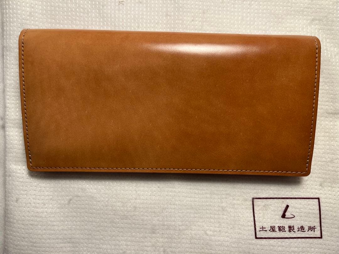 【極美品】土屋鞄 スペシャルコードバン 長財布 ナチュラル 希少限定品
