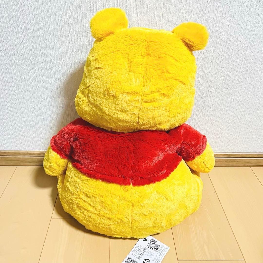 ディズニー くまのプーさん ビッグ ふわ 特大 ぬいぐるみ - メルカリ