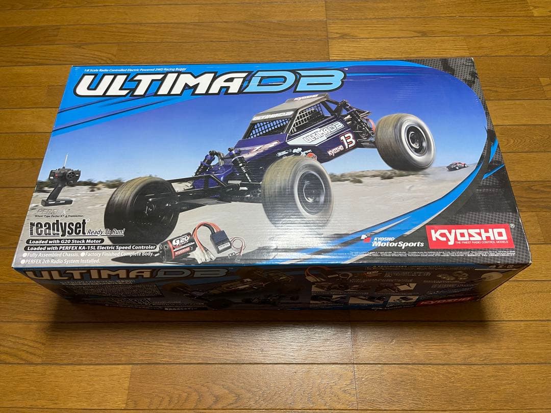 KYOSHO ULTIMA DB ラジコンカー バギー 送信機なし 京商 1/10 EP 2WDバギー EZシリーズ レディセット サンドマスター2.0