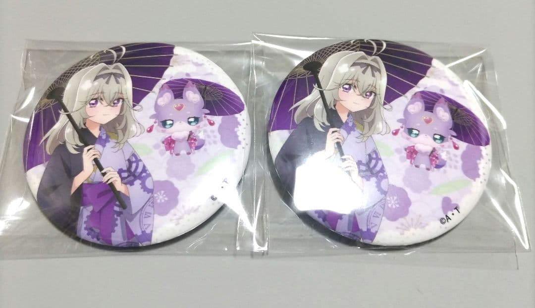 プリキュア 名探偵プリキュア 極楽湯 森亜るるか マシュタン 缶バッチ