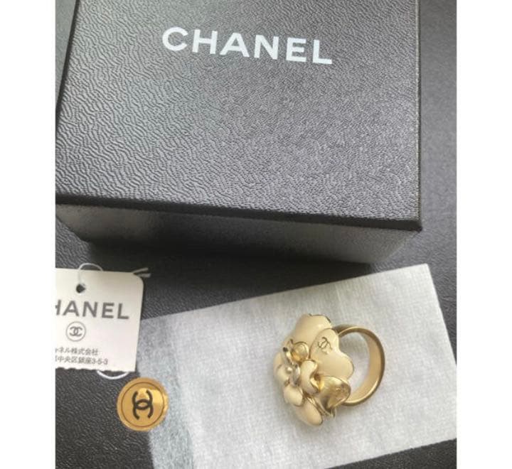 未使用！シャネル❤️カメリア リング