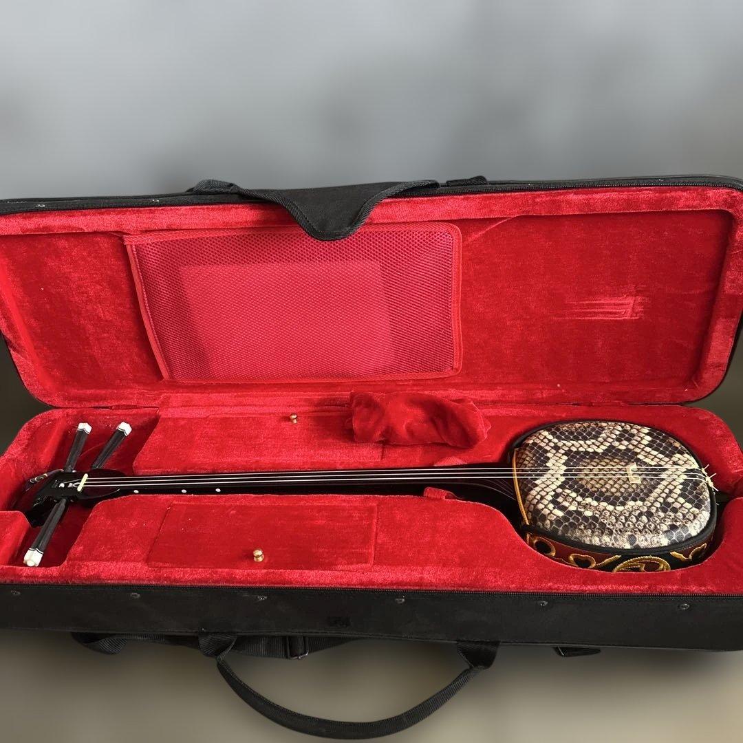 サマーセール❣️沖縄 三線 ケース付き　中古