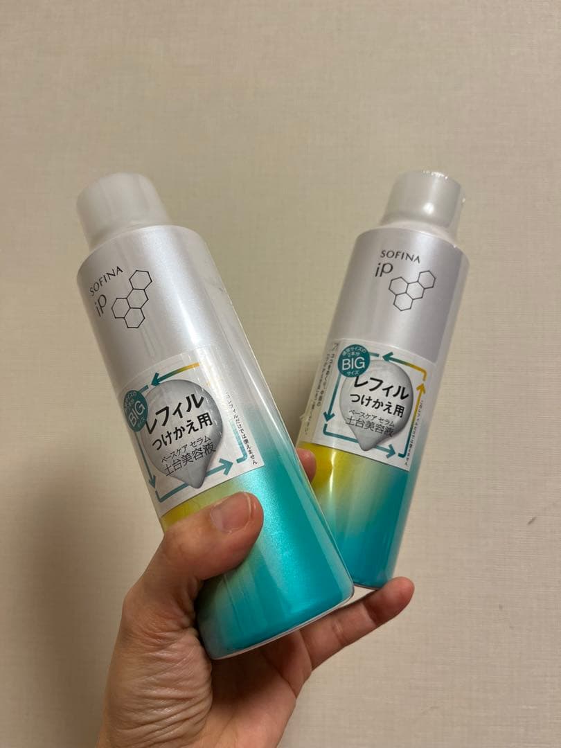 新品未開封SOFINA iP ベースケアセラム 土台美容液レフィル180g×2本