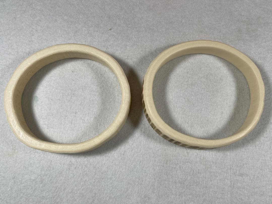 天然素材 重量約150gマンモス 白材 美術品加工素材用 道具用 中古品