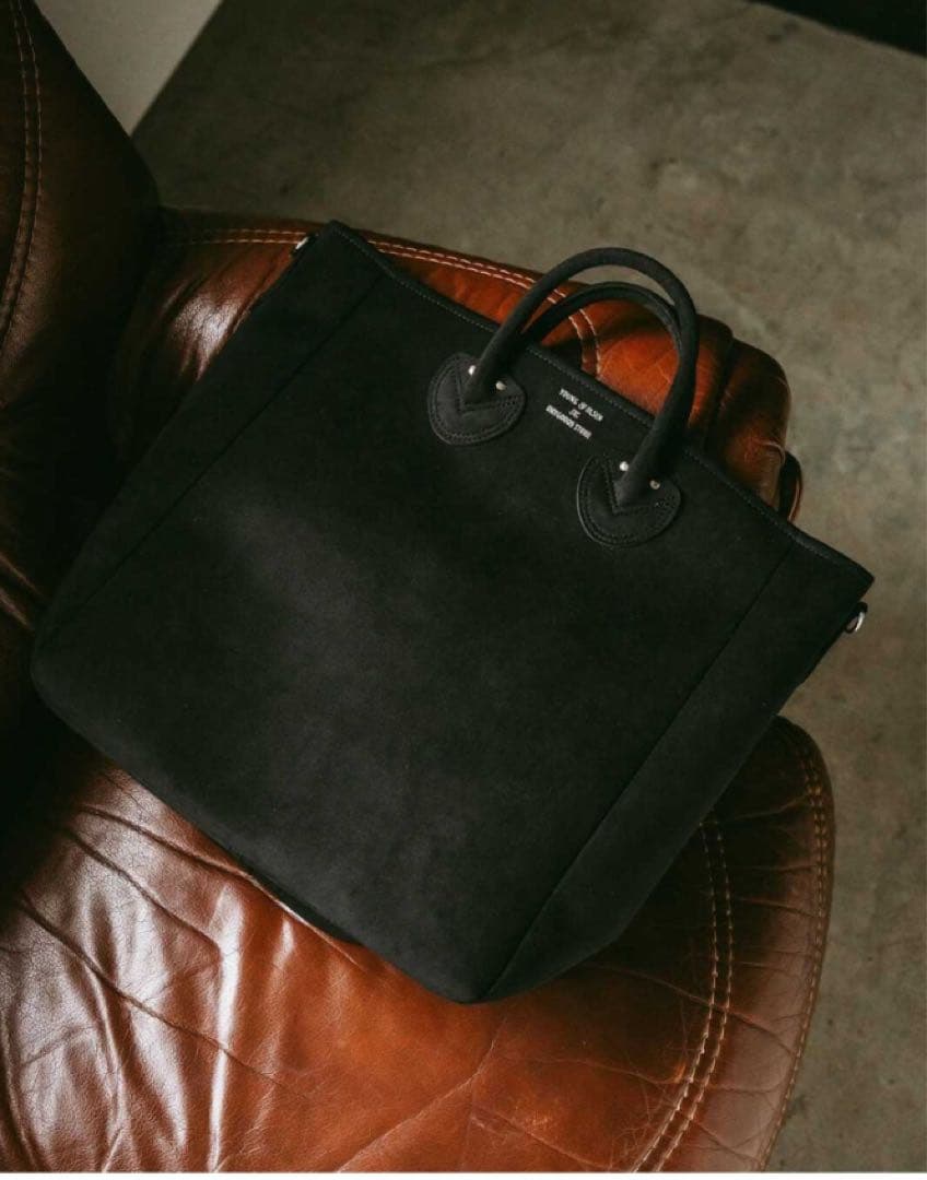 YOUNG & OLSEN 別注 ウルトラスエード トートバッグ E サイズ