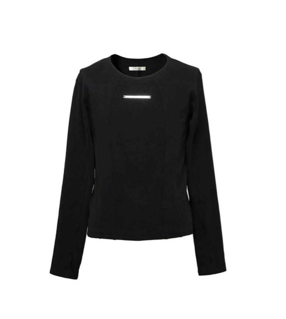 Jent Louis Rib Long Sleeve Tee ブラック
